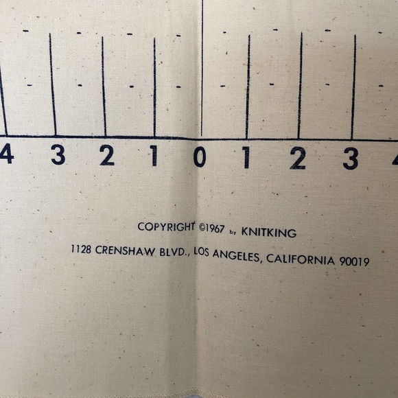 Vintage 1967 Knitking for Board or Worktable Block Blocking Knitting - Picture 4 of 5